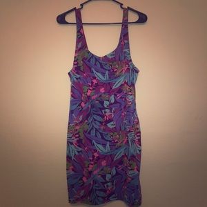 Fun colored fitting mini dress